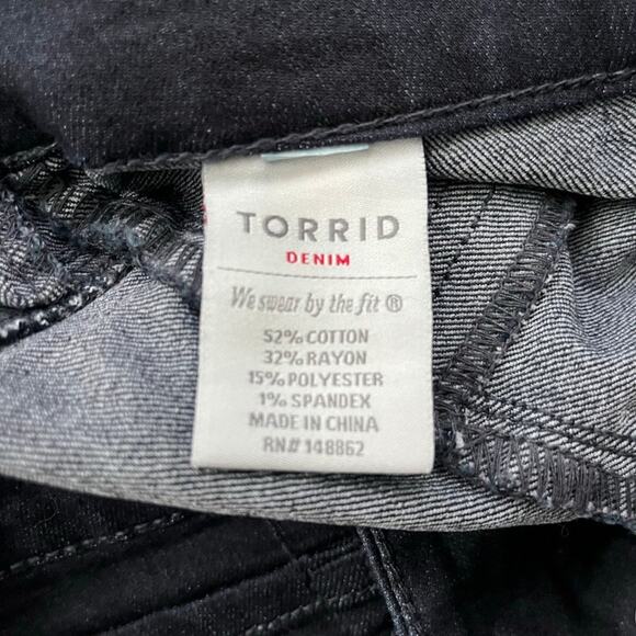 Torrid Dark Wash Stretch Jeggings Size 14 Style 10114977 - Picture 10 of 11